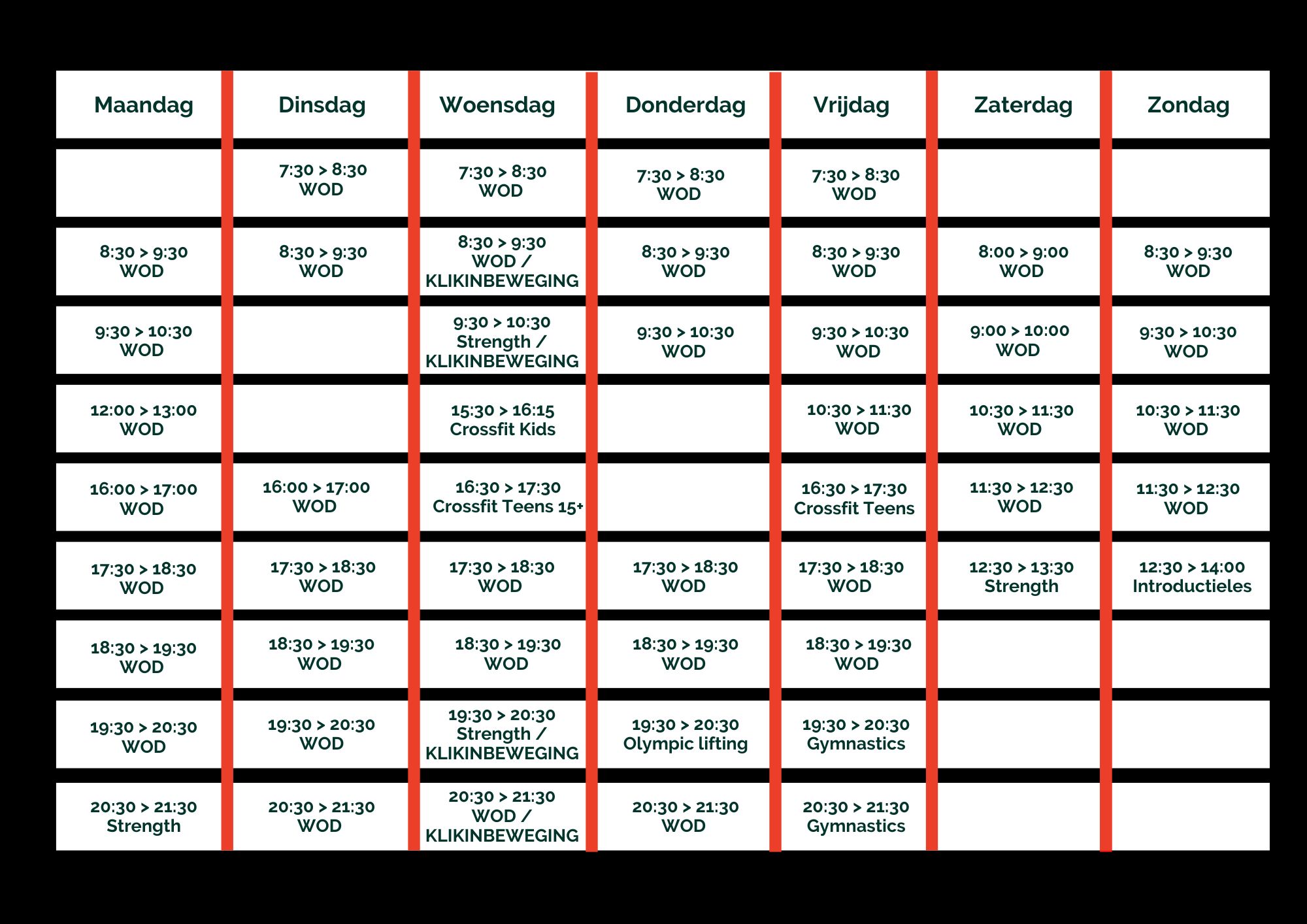 Rooster Crossfit Culemborg